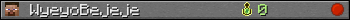 WyeyoBejeje userbar 350x20