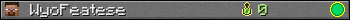 WyoFeatese userbar 350x20