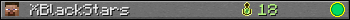 XBlackStars userbar 350x20
