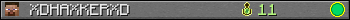 XDHAXKERXD userbar 350x20