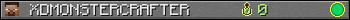 XDMONSTERCRAFTER userbar 350x20