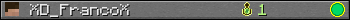 XD_FrancoX userbar 350x20