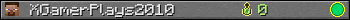 XGamerPlays2010 userbar 350x20