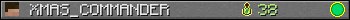 XMAS_COMMANDER userbar 350x20