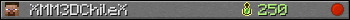 XMM3DChileX userbar 350x20