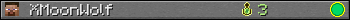 XMoonWolf userbar 350x20