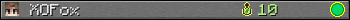 XOFox userbar 350x20