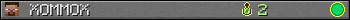 XOMMOX userbar 350x20
