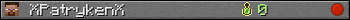 XPatrykenX userbar 350x20