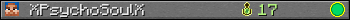 XPsychoSoulX userbar 350x20