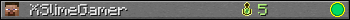 XSlimeGamer userbar 350x20