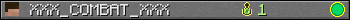 XXX_COMBAT_XXX userbar 350x20