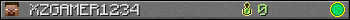 XZGAMER1234 userbar 350x20