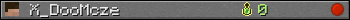 X_DooMcze userbar 350x20