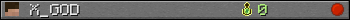 X_GOD userbar 350x20