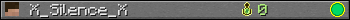 X_Silence_X userbar 350x20