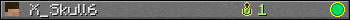 X_Skull6 userbar 350x20