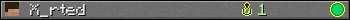 Юзербар 350x20 для X_rted
