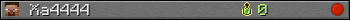 Xa4444 userbar 350x20