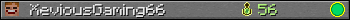 XeviousGaming66 userbar 350x20