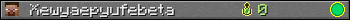 Xewyaepyufebeta userbar 350x20