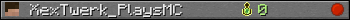 XexTwerk_PlaysMC userbar 350x20