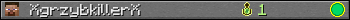 XgrzybkillerX userbar 350x20