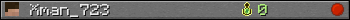 Xman_723 userbar 350x20