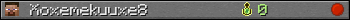 Xoxemekuuxe8 userbar 350x20