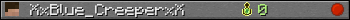 XxBlue_CreeperxX userbar 350x20