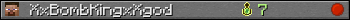 XxBombKingxXgod userbar 350x20