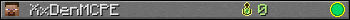 XxDenMCPE userbar 350x20