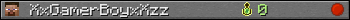 XxGamerBoyxXzz userbar 350x20