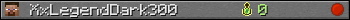 Юзербар 350x20 для XxLegendDark300