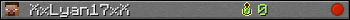XxLyan17xX userbar 350x20