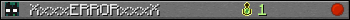 XxxxERRORxxxX userbar 350x20