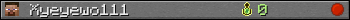 Xyeyewo111 userbar 350x20