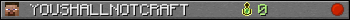 Юзербар 350x20 для YOUSHALLNOTCRAFT