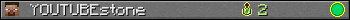 YOUTUBEstone userbar 350x20