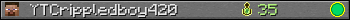 YTCrippledboy420 userbar 350x20