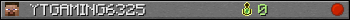 Юзербар 350x20 для YTGAMING6325