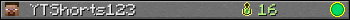 YTShorts123 userbar 350x20