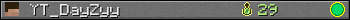 Benutzerleisten 350x20 für YT_DayZyy