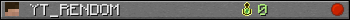 Benutzerleisten 350x20 für YT_RENDOM
