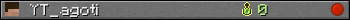 Benutzerleisten 350x20 für YT_agoti
