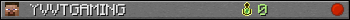 YVVTGAMING userbar 350x20