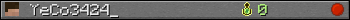 Юзербар 350x20 для YeCo3424_