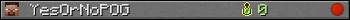 YesOrNoPOG userbar 350x20