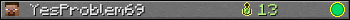 YesProblem69 userbar 350x20