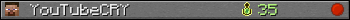 YouTubeCRY userbar 350x20